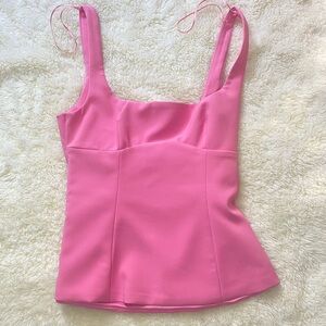 Zara top pink